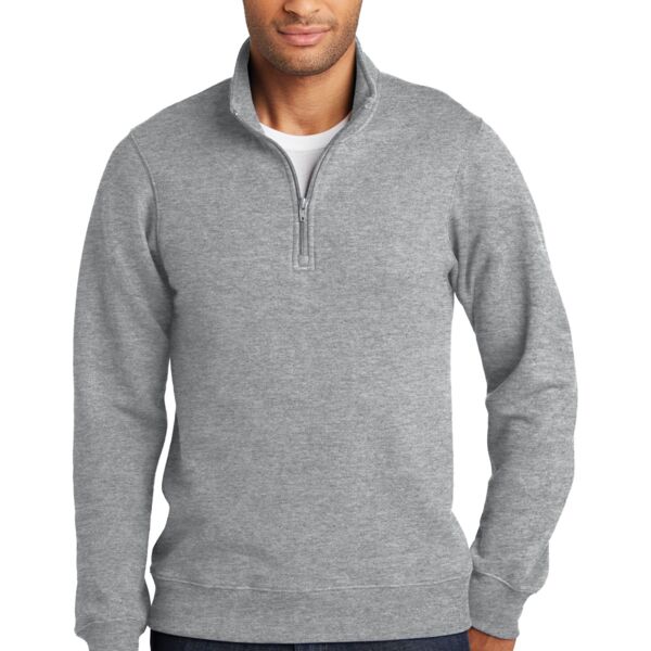 Fleece 1/4 Zip Pullover Sweatshirt Thumbnail